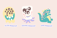 Cute Monsters Illustration Set Product Image 3