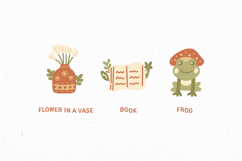 Warm Cottagecore Illustration Set Product Image 3