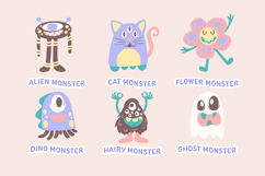 Cute Monsters Illustration Set Product Image 4