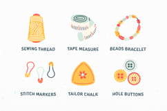 Playful Craft and Art Essentials Illustration Set Product Image 4