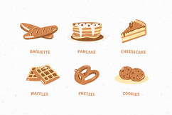 Yummy Choco Bakery Illustration Set Product Image 4