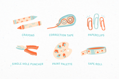 Bright &amp; Cute Stationery Illustration Set Product Image 4