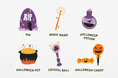 Bubbly Hand Drawn Halloween Illustration Set Product Image 5