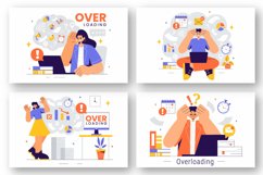 9 Overloading Business Illustration Product Image 2