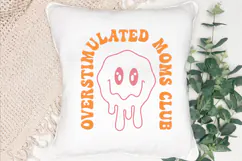 Overstimulated Moms Club SVG, Tired Mom SVG Product Image 3