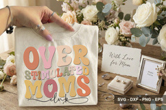 Overstimulated Moms Club - Mother's Day SVG Design Product Image 2
