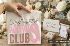 Overstimulated Moms Club - Mother's Day SVG Design Product Image 2