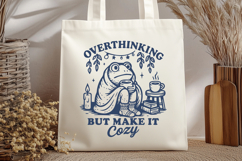Frog Mental Health SVG Bundle | 7 Funny Frog Quotes SVG PNG Product Image 6