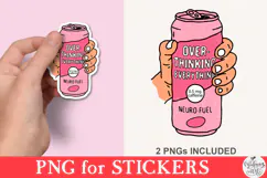 Over Thinking Everything Png Product Image 1