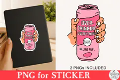 Over Thinking Everything Png Product Image 2