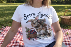 Overthinking Rabbit Sublimation Product Image 3