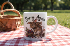 Overthinking Rabbit Sublimation Product Image 7