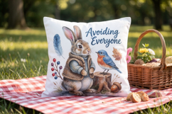 Overthinking Rabbit Sublimation Product Image 10
