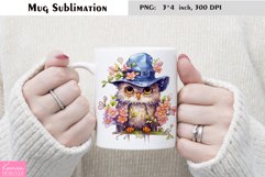 Watercolor Owl Mug Sublimation Bundle Product Image 8