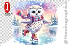 Cute Owl Clipart - PNG File Product Image 1