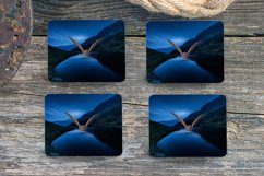 Owl In The Valley - Coaster Design - PhotoShop Design Product Image 1