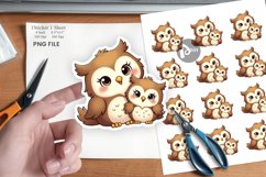 Owl Mother&#039;s Day Sticker Product Image 1
