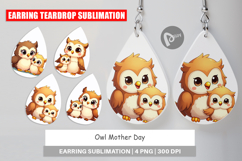 Earring Owl Mother&#039;s Day Product Image 1