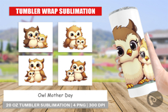 Tumbler Owl Mother&#039;s Day Product Image 1