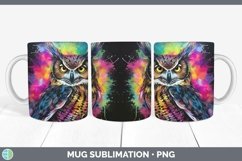GorgeousOwl Mug Wrap design.