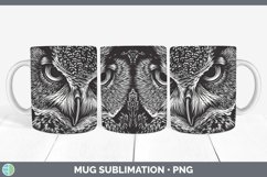 GorgeousOwl Mug Wrap design.