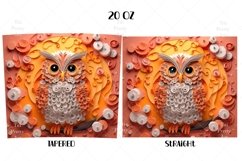Owl Tumbler Wrap, 20 oz tumbler wrap, Owl png, Owl Tumbler Wrap