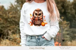 Owl Sublimation Png Fall Owl Png Cute Owl Clipart 