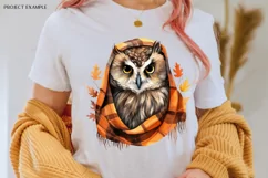 Owl Sublimation Png Fall Owl Png Cute Owl Clipart 