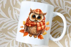 Owl Sublimation Png Fall Owl Png Cute Owl Clipart 
