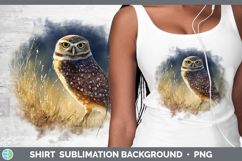 GorgeousOwl Sunset Shirt design.