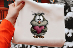 Owl Valentines Day Clipart Product Image 2
