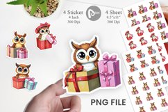 Owl Sticker Gift Product Image 1