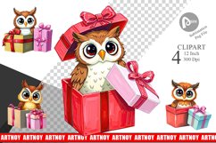 Owl Clipart Gift Product Image 1
