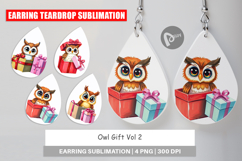 Earring Owl Gift Product Image 1