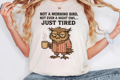Funny Owl PNG, Sublimation Design. Product Image 2