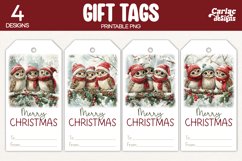 owls gift tags