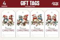 owls gift tags