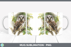 GorgeousOwls Sketch Mug Wrap design.