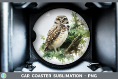 GorgeousOwls Sketch Car Coaster design.