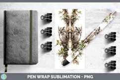 GorgeousOwls Sketch Pen Wrap design.