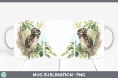 GorgeousOwls Sketch Mug Wrap design.