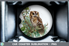 GorgeousOwls Sketch Car Coaster design.