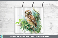 GorgeousOwls Sketch Tumbler design.