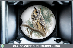 GorgeousOwls Sketch Car Coaster design.