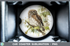 GorgeousOwls Sketch Car Coaster design.