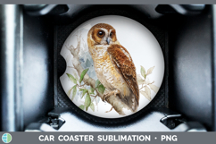GorgeousOwls Sketch Car Coaster design.
