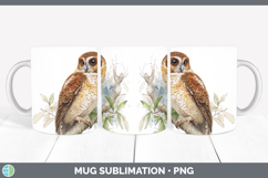 GorgeousOwls Sketch Mug Wrap design.