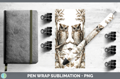 GorgeousOwls Sketch Pen Wrap design.