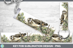 GorgeousOwls Sketch Key Fob design.