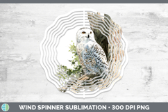 GorgeousOwls Sketch Wind Spinner design.